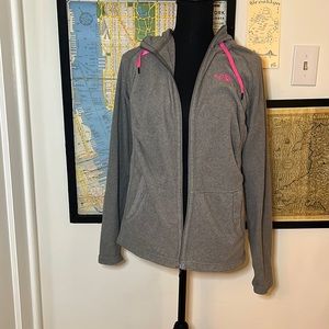 The North Face Fleece Zip hoodie - size Large